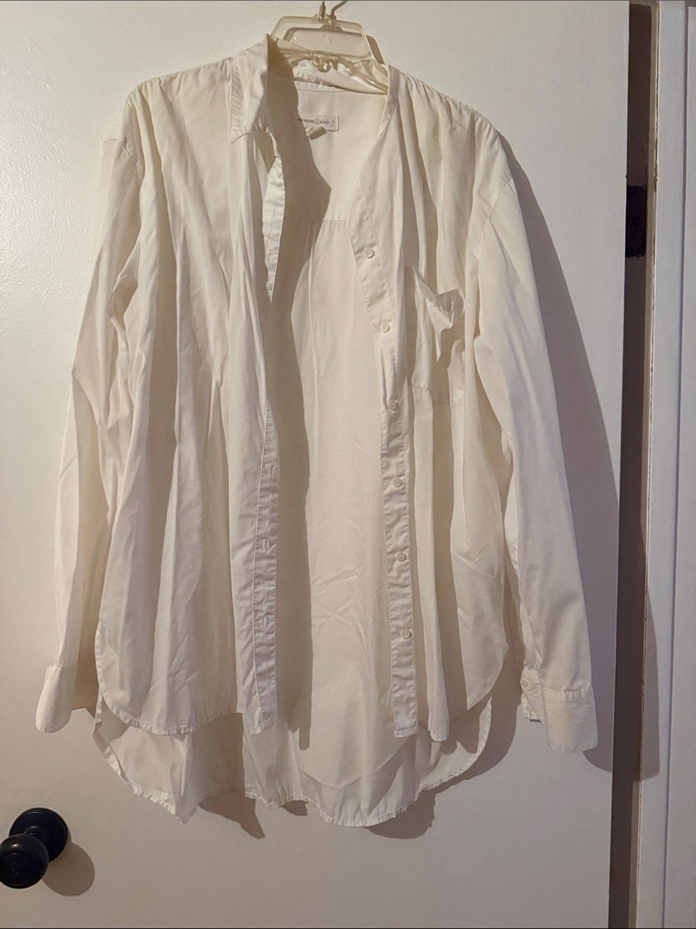 Treasure & Bond Ivory Button-Down Shirt